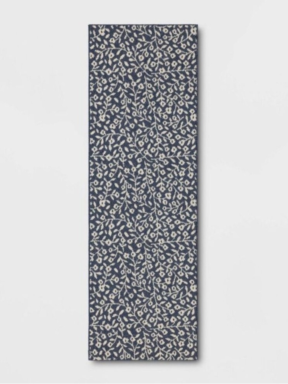 NEW! Threshold - 28"x84" Botanical Washable
Runner Rug, Indigo